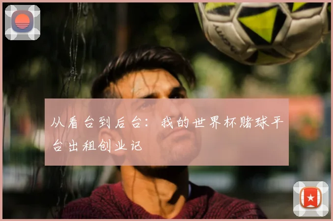 从看台到后台：我的世界杯赌球平台出租创业记